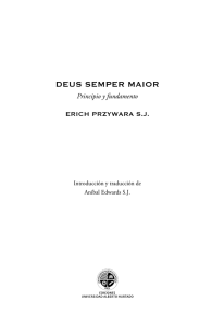 DEUS SEMPER MAIOR - Ediciones Universidad Alberto Hurtado