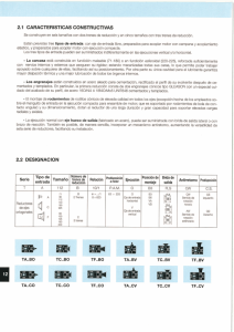 2.1 CARACTERISTICAS CONSTRUCTIVAS