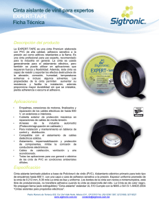 Cinta aislante de vinil para expertos EXPERT-TAPE