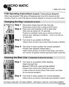 FOB Operating Instructions (English) / Instructiones