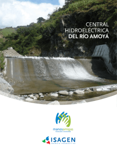 central hidroeléctrica del río amoyá