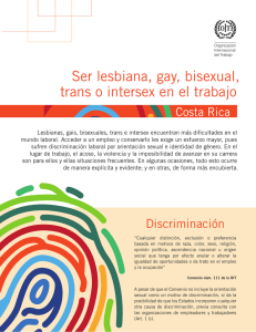 Ser lesbiana, gay, bisexual, trans o intersex en el trabajo