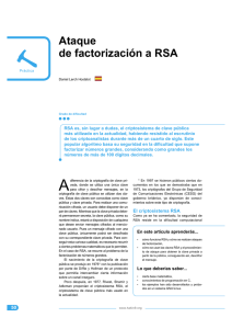 Ataque de factorización a RSA