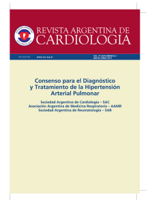 Consenso Hipertensión Arterial Pulmonar