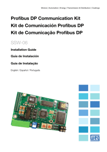 Profibus DP Communication Kit Kit de Comunicación Profibus