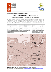 rusia – siberia – lago baikal - Observatori Astronòmic del Garraf