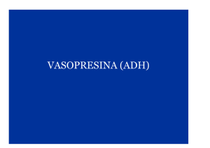 VASOPRESINA (ADH)