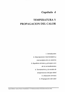 Temperatura y propagacion del calor - RUA