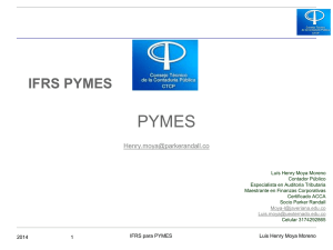 ifrs pymes