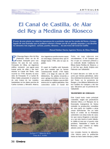 El Canal de Castilla, de Alar del Rey a Medina de Rioseco