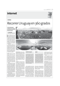 "Recorrer Uruguay en 360 grados"