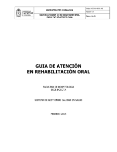 guia de atención en rehabilitación oral