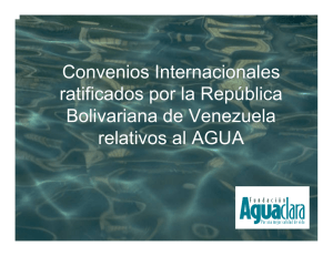 Convenios Internacionales ratificados por la República Bolivariana