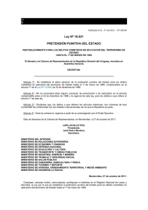 Ley Nº 18.831 PRETENSIÓN PUNITIVA DEL ESTADO