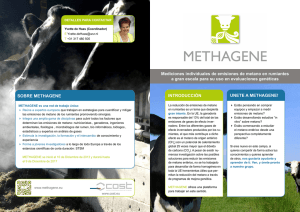 Mediciones individuales de emisiones de metano en