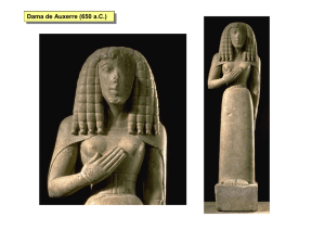 Dama de Auxerre (650 aC)