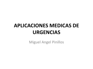 aplicaciones medicas de urgencias