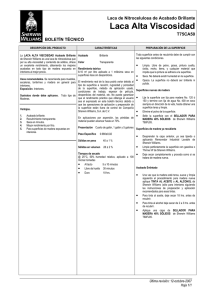 Laca Alta Viscosidad - Pinturas Sherwin
