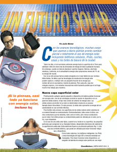 ¡Si lo piensas, casi todo ya funciona con energía solar, incluso tu¡