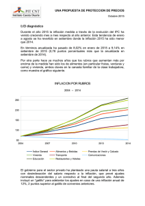 inflacion por rubros - Instituto Cuesta Duarte