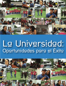 Oportunidades para el éxito - Sistema Universitario Ana G. Méndez