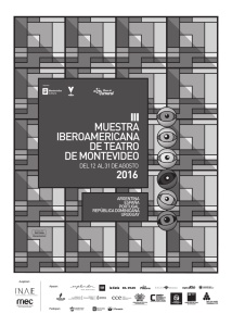 Programación III Muestra Iberoamericana de Teatro de Montevideo