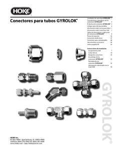 Conectores para tubos GYROLOK®