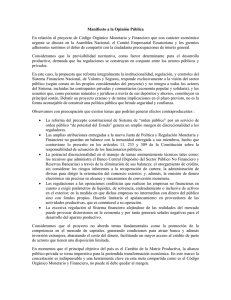 Manifiesto a la Opinión Pública Version Final