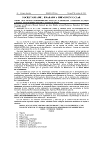 NOM-018-STPS-2000 - Normas Oficiales Mexicanas de Seguridad y