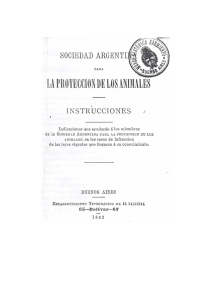 Sociedad Argentina para la Protección de los Animales