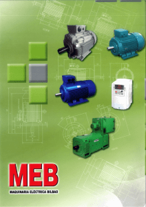 Catálogo General de Motores Trifásicos MEB