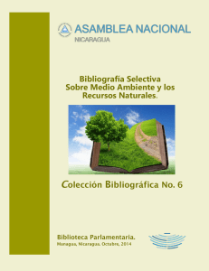 Bibliografía Selectiva Sobre Medio Ambiente y los Recursos