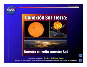 Conexión Sol-Tierra: - Instituto de Astrofísica de Canarias