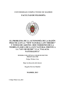 New Natural Law Theory - E-Prints Complutense