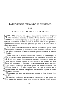 AnalesIIE22, UNAM, 1954. Las efigies de Fernando VI en México