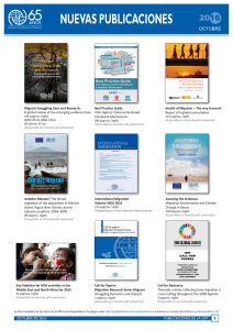 New IOM Publications, September 2016 (Spanish)