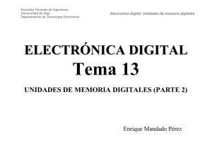 Tema 13 Memorias digitales Parte2
