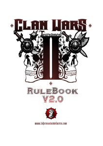 reglas de juego para clan wars tournament