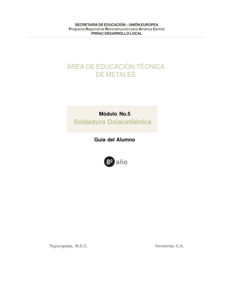 M dulo 5 Metales Soldadura Oxiacetil nica pmd