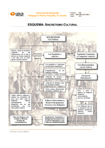 esquema: sincretismo cultural - tac-historia-udla