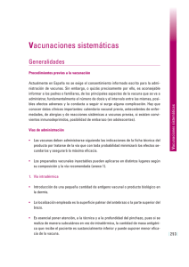 Vacunaciones sistemáticas - Asociación Española de Pediatría de