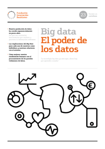 Big data El poder de los datos