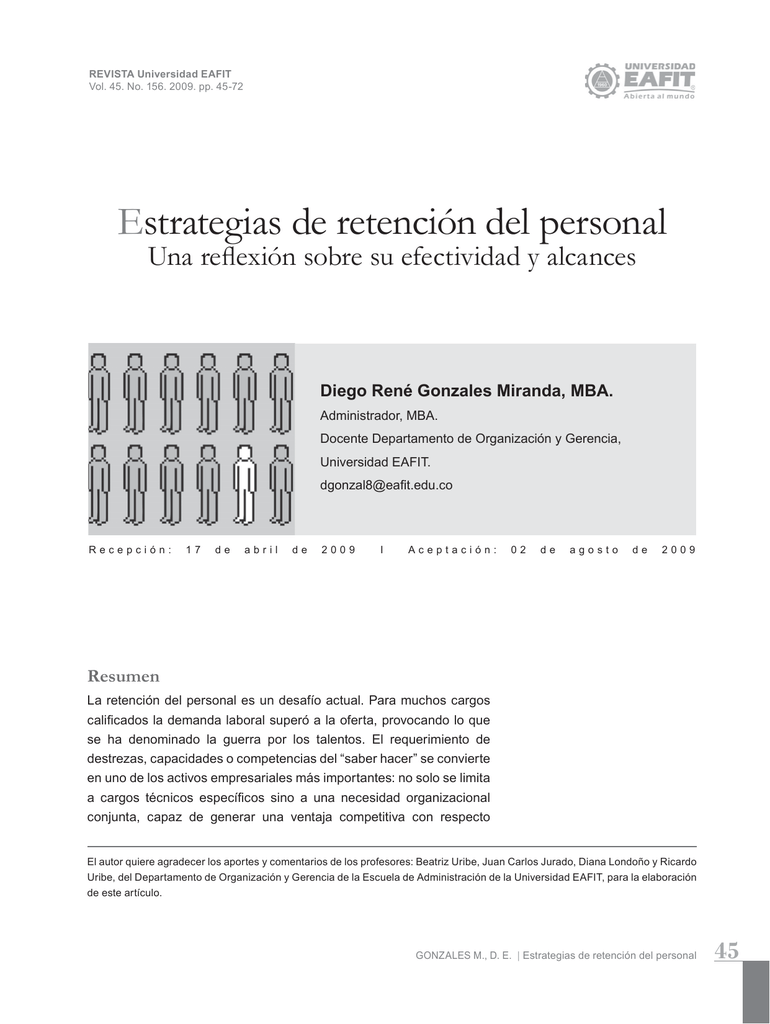 Estrategias De Retención Del Personal