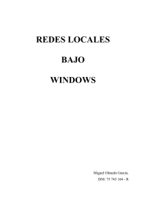 redes locales bajo windows