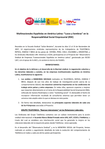 Multinacionales Españolas en América Latina