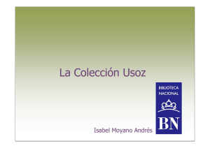 La Colección Usoz - Biblioteca Nacional de España