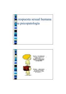 La respuesta sexual humana y su psicopatología