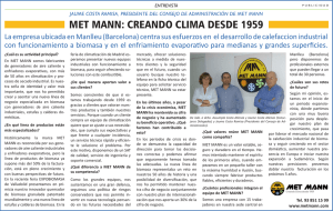 met mann: creando clima desde 1959