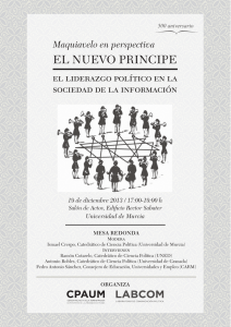 el nuevo principe - Universidad de Murcia