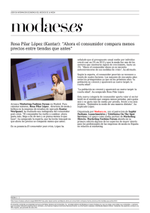 Rosa Pilar López (Kantar): “Ahora el consumidor compara menos